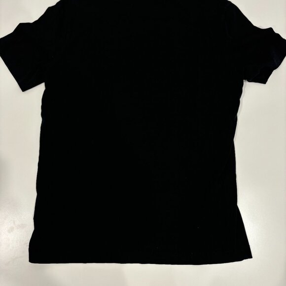 Versace Collection Men's Black Logo Print T-Shirt | Size Medium - Picture 2 of 2